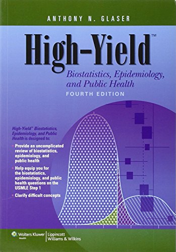 Beispielbild fr High-Yield Biostatistics, Epidemiology, and Public Health (High-Yield Series) zum Verkauf von BooksRun