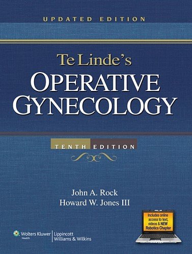 Beispielbild fr TeLinde's Operative Gynecology zum Verkauf von Better World Books