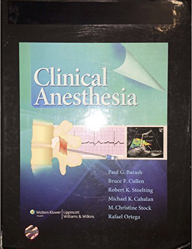 Stock image for Clinical Anesthesia, 7e: Print + Ebook with Multimedia for sale by PAPER CAVALIER UK