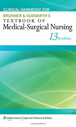 Stock image for Clinical Handbook for Brunner & Suddarth's Textbook of Medical-Surgical Nursing for sale by ThriftBooks-Atlanta