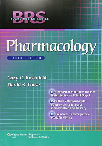 9781451175356: BRS Pharmacology (Board Review Series)