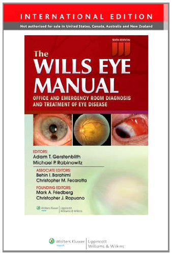 9781451175844: The Will Eye Manual. International Edition