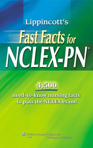 Stock image for Fast Facts for NCLEX-PN for sale by Better World Books: West