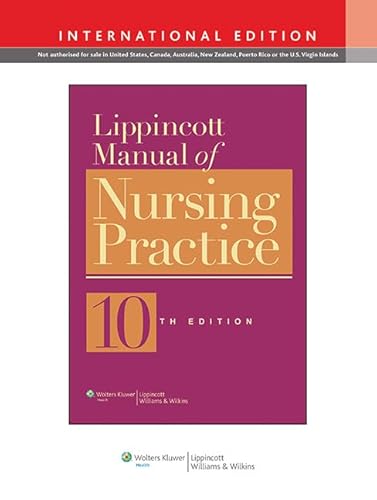 9781451176483: Lippincott Manual of Nursing Practice