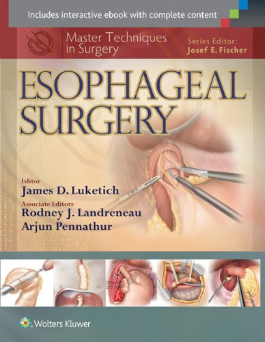 Imagen de archivo de Master Techniques in Surgery: Esophageal Surgery a la venta por Scubibooks