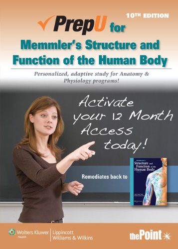 Stock image for Prepu for Cohen's Memmler's Structure and Function of the. for sale by Books Puddle