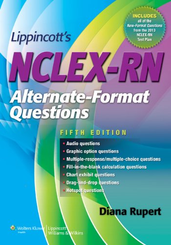 Imagen de archivo de Lippincott's NCLEX-RN Alternate-Format Questions 5e (Point (Lippincott Williams & Wilkins)) a la venta por Your Online Bookstore