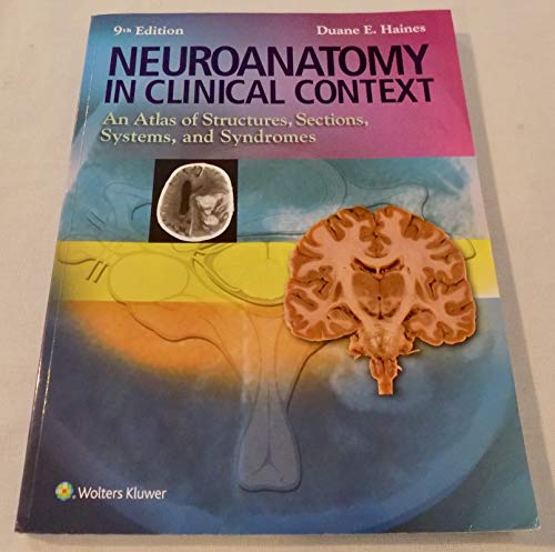 Stock image for Neuroanatomy in Clinical Context: An Atlas of Structures, Sections, Systems, and Syndromes (Neuroanatomy: An Atlas of Strutures, Sections, and Systems () for sale by HPB-Red