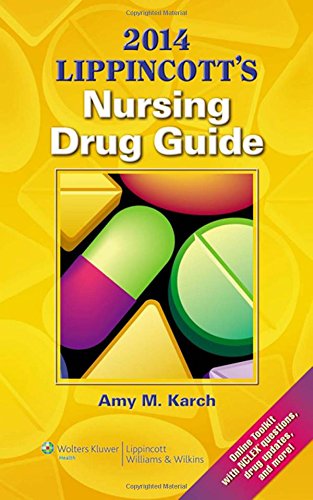 Imagen de archivo de Lippincott's Nursing Drug Guide a la venta por Better World Books