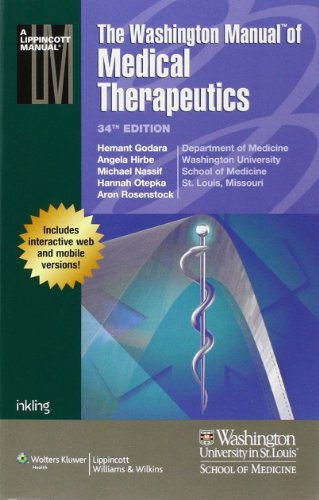 9781451188516: The Washington Manual of Medical Therapeutics