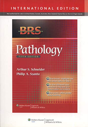 9781451188899: BRS Pathology, 5/e International Edition (Board Review Series)