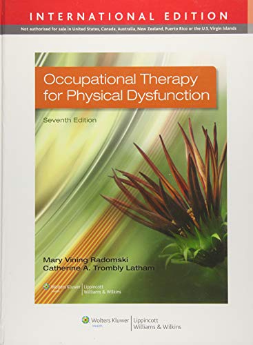 Imagen de archivo de Occupational Therapy for Physical Dysfunction a la venta por SecondSale