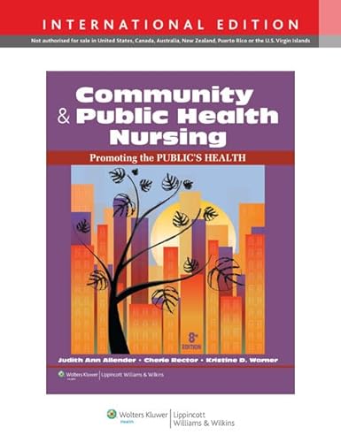 Stock image for Community & Public Health Nursing for sale by Majestic Books