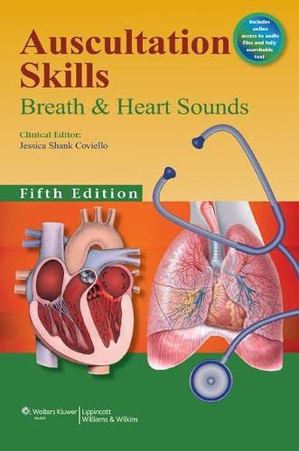 Beispielbild fr Auscultation Skills Breath and Heart Sounds zum Verkauf von TextbookRush
