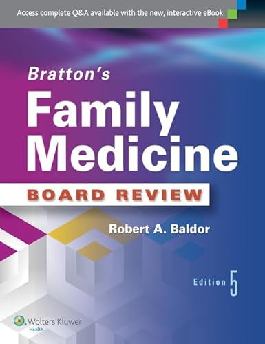 Stock image for Bratton's Family Medicine Board Review for sale by St Vincent de Paul of Lane County