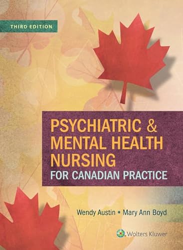 Stock image for Psychiatric Mental Health Nursing for Canadian Practice for sale by GoldenWavesOfBooks