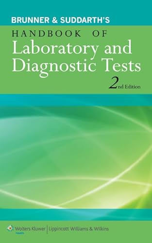Stock image for Brunner and Suddarth's Handbook of Laboratory and Diagnostic Tests for sale by Better World Books