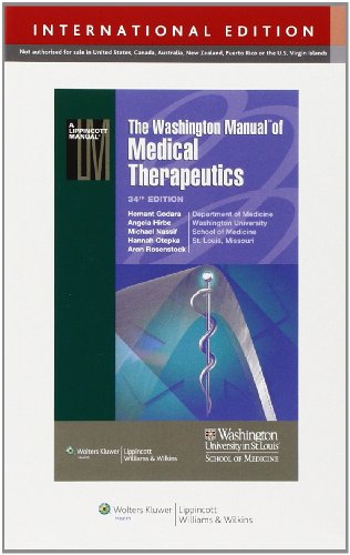 9781451191950: The Washington Manual of Medical Therapeutics