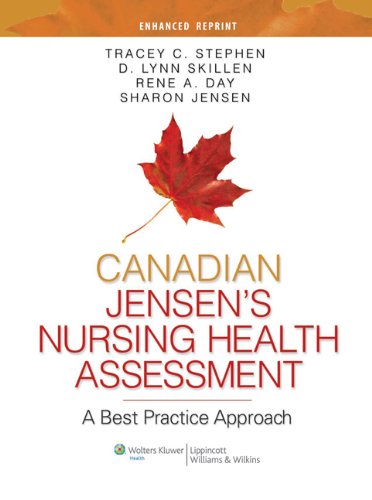 Beispielbild fr Canadian Jensen's Nursing Health Assessment : A Best Practice Approach zum Verkauf von Better World Books: West