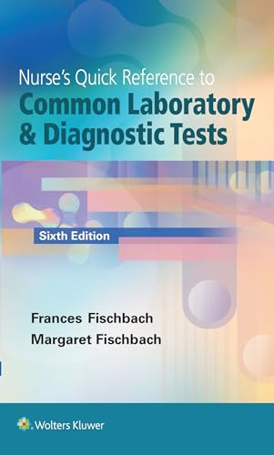 9781451192421: Nurse's Quick Reference to Common Laboratory & Diagnostic Tests