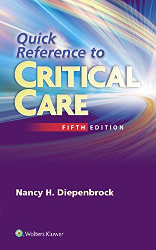 Stock image for Quick Reference to Critical Care for sale by Zoom Books Company