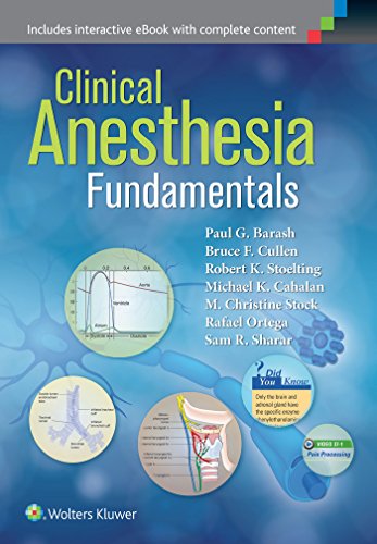 Beispielbild fr Clinical Anesthesia Fundamentals  Print and Ebook Bundle zum Verkauf von BooksRun