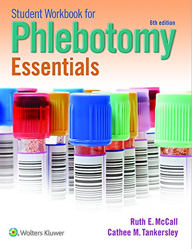 Stock image for Student Workbook for Phlebotomy Essentials for sale by Hawking Books