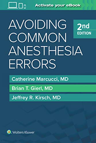 9781451195194: Avoiding Common Anesthesia Errors [Idioma Ingls]