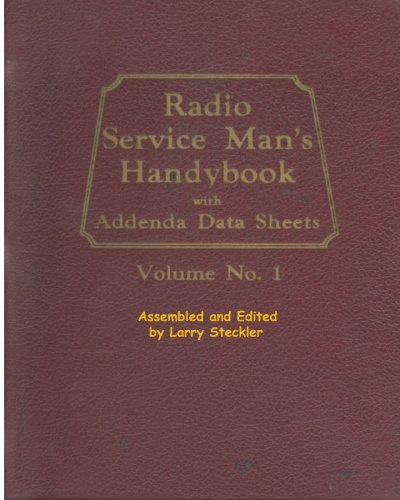 Stock image for Radio Service Man's Handybook: With Addenda Data Sheets: 1 for sale by Revaluation Books
