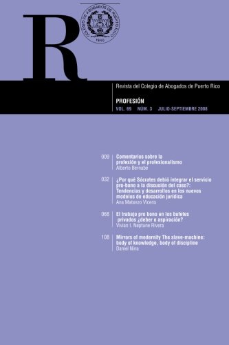 Revista del Colegio de Abogados de Puerto Rico: Profesion (Paperback) - Alberto Bernabe, Ana Matanzo Vicens, Vivian Neptune Rivera