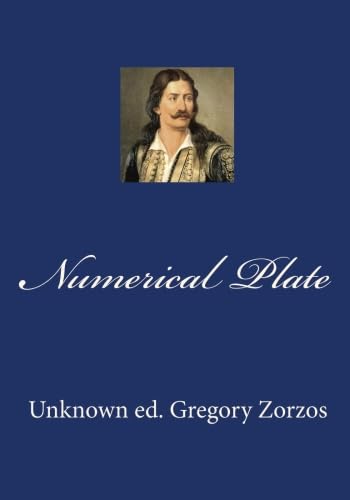 Stock image for Numerical Plate (Greek Edition) for sale by Revaluation Books