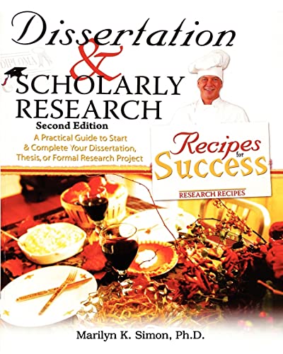 dissertation & scholarly research recipes for success