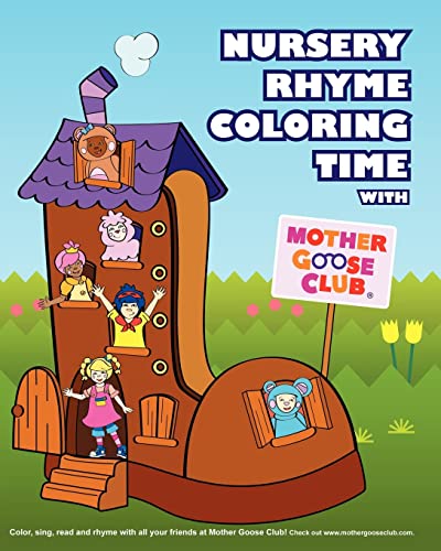 9781451523799: Nursery Rhyme Coloring Time with Mother Goose Club