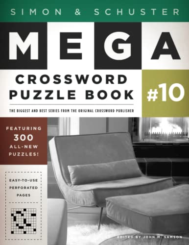Beispielbild fr Simon &amp; Schuster Mega Crossword Puzzle Book #10 zum Verkauf von Blackwell's