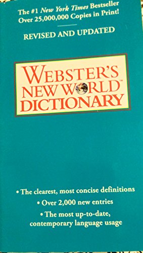 Imagen de archivo de Webster's New World Dictionary a la venta por Jenson Books Inc