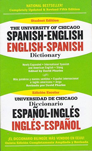 Stock image for The University of Chicago Spanish-English Dictionary for sale by Better World Books: West