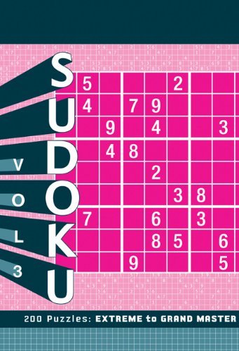 Stock image for Sudoku 3: Extreme to Grand Master (Chronicle Books Sudoku, Sudoku Spiral Bound, Puzzle Master) for sale by SecondSale