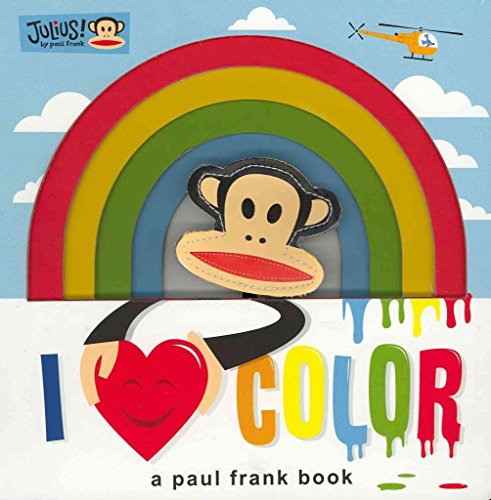 9781452102221: Julius I Love Color!: Finger Puppet Board Book