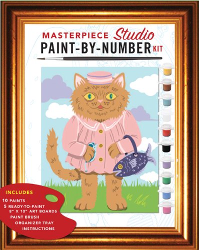 9781452102542: Masterpiece Studio: A Paint-by-Number Kit