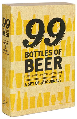 9781452106212: 99 Bottles of Beer Journal Set: Cans, Drafts, Goblets & Glasses, Too