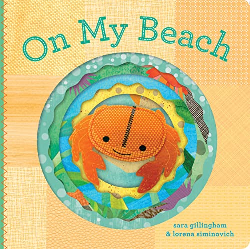 9781452106403: On My Beach: Finger Puppet Book (Felt Finger Puppet Board Books)