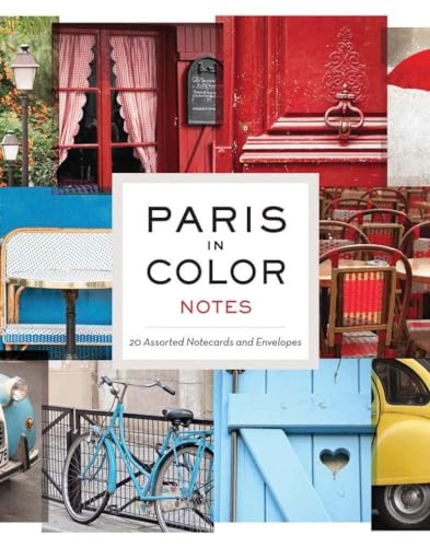 9781452110943: Paris in Color Notes: Card Book