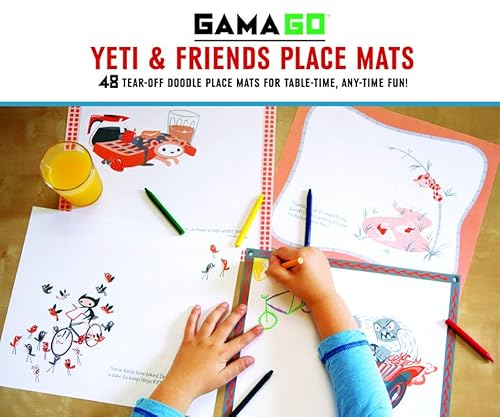 9781452111599: Gamago Yeti & Friends Place Mats