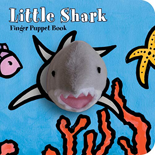 Stock image for Little Shark: Finger Puppet Book: (Puppet Book for Baby, Little Toy Board Book, Baby Shark) for sale by Gulf Coast Books