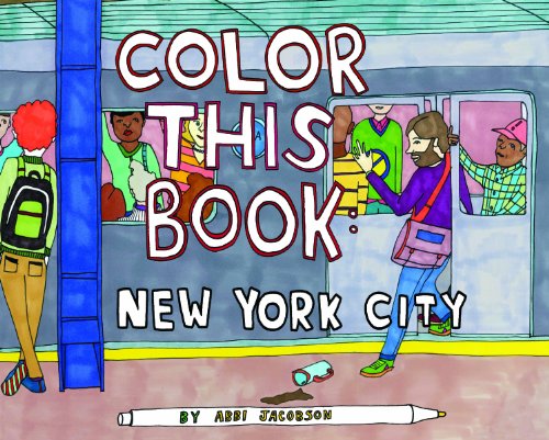 Stock image for Color This Book: New York City for sale by Blackwell's