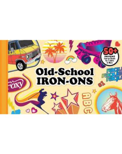 Old-School Iron-Ons (9781452118383) by Chronicle Books