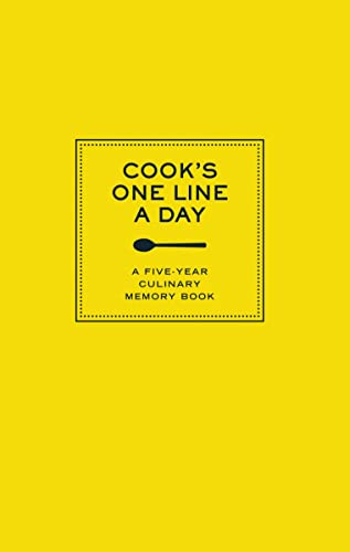 9781452118970: Cook's One Line A Day: A Five-Year Culinary Memory Book