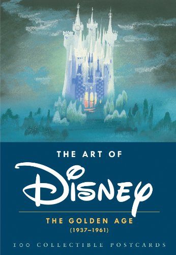 Stock image for The Art of Disney: The Golden Age (1937-1961): 100 Collectible Postcards (Postcard book or pack) for sale by The Book Depository