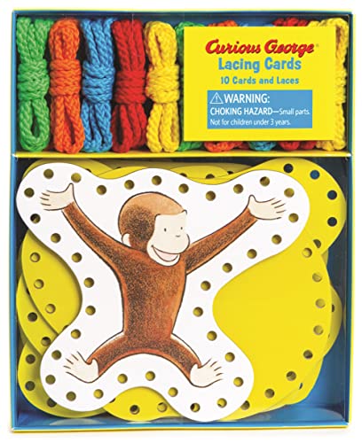 9781452127859: Curious George: Lacing Cards