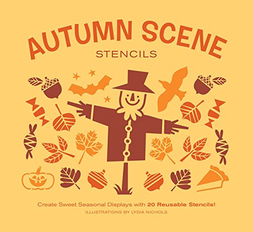 Stock image for Autumn Scene Stencils: Create Sweet Seasonal Displays with 20 Reu for sale by Hawking Books